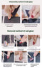 Handmade Manicure Christmas New Year's Year Elements Removable Reproducible Reproducible Manicure Nail Patch