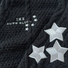 2024 Black Cardigans with Stars Embroidered Female Autumn Winter Knitted Cardigan Women Warm Soft Loose Sweaters Jumpers Tops