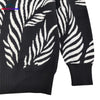 Trend High Street Leopard Print Cotton V-Neck Knit Cardigan Men's Women's Best Quality Casual Sweater