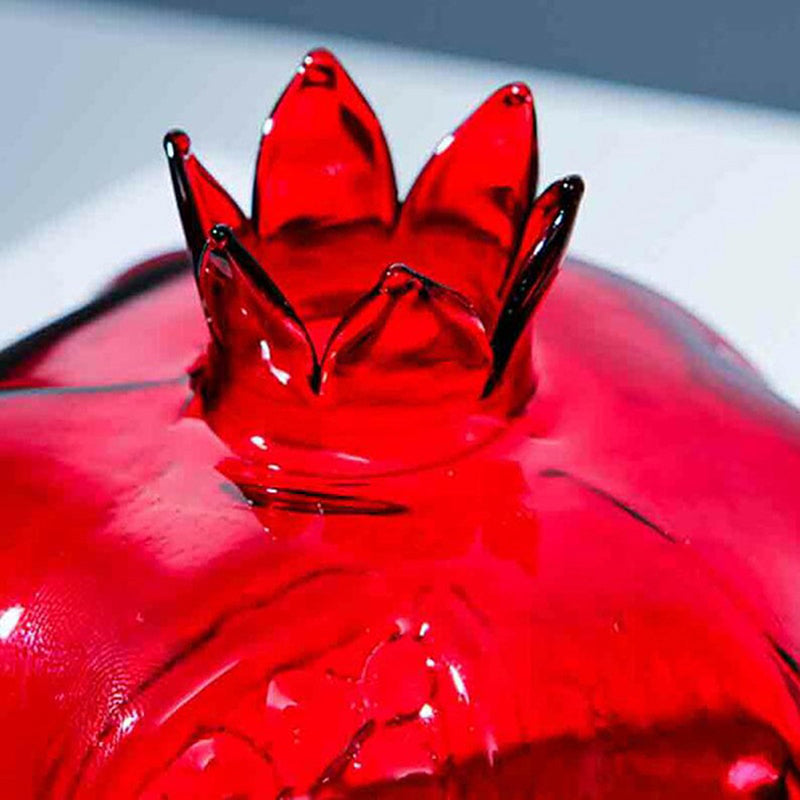 Creativity Pomegranate Glass Vase Home Decor Flower Vase Vase for Fruit Cachepot for Flowers Room Decoration Nordic Decoration