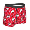 Custom Male Cool Hello Kitty Men Underwear Boxer Briefs Soft Shorts Panties Underpants