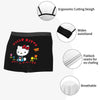 Custom Male Cool Hello Kitty Men Underwear Boxer Briefs Soft Shorts Panties Underpants