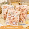 Capybara A7 Coil Notebook Padded Notebook Mini Pocket Book Diary Sketchbook School Notebooks Office Supplies Back To School