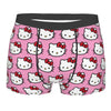 Custom Male Cool Hello Kitty Men Underwear Boxer Briefs Soft Shorts Panties Underpants