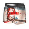 Custom Funny Kanye West Meme Boxer Shorts For Men 3D Print Sexy POP Rapper Underwear Panties Briefs Soft Underpants