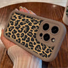 Leopard Print Pattern Phone Case For iPhone 11 12 13 14 15 16 Pro Max X XR XS Max 7 8 Shockproof Silicone Soft TPU Back Cover