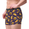 Taco Print Men Underwear Boxer Briefs Regular Sport Mens Boxer Briefs Underwear Men