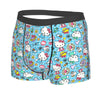 Custom Male Cool Hello Kitty Men Underwear Boxer Briefs Soft Shorts Panties Underpants