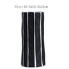 Nordic style ceramic vase simple Black white strip Home creative decorative Ceramic flower pot new year valentine Mother gift