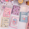 Sanrio Kawaii A6 Notebooks Kuromi Cinnamonroll My Melody Anime Notepads Cute Weekly Planner Writing Paper School Stationery