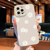 Daisy Graphic Printed Phone Case For iPhone 13 11 12 14 15 16 Pro Max Plus XR 8 7 Plus SE 2022 X XS Max Soft Matte Cover