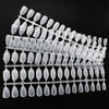 120pcs/bag Matte Press On Nail Tips Soft Full Cover False Nails Oval Almond Sculpted Fake Nail