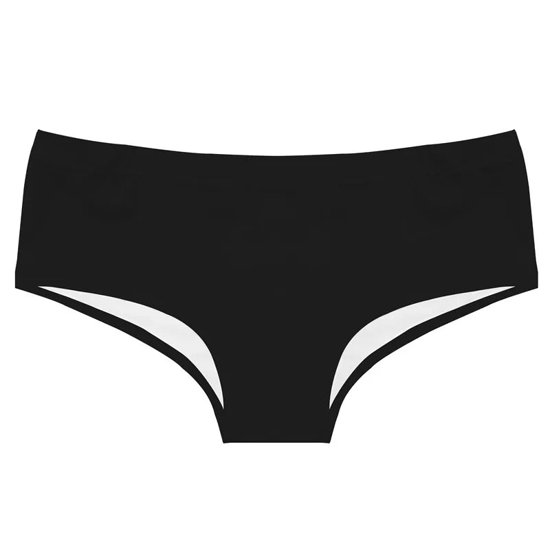Funny Print Super Soft Low Rise Women's Novelty Panties Underwear Sexy Briefs Thongs Gifts