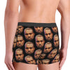 Custom Funny Kanye West Meme Boxer Shorts For Men 3D Print Sexy POP Rapper Underwear Panties Briefs Soft Underpants