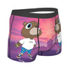 Custom Funny Kanye West Meme Boxer Shorts For Men 3D Print Sexy POP Rapper Underwear Panties Briefs Soft Underpants