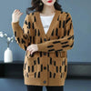 2024 Spring Autumn New Knitted Coat Women Korean Joker Loose Cardigan Long Sweater Slim Fashion Jacket Ladies Sweater Tops 5XL