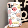 Boobs Art Print Phone Case For iPhone 15 14 13 12 Mini 11 Pro XS Max X XR SE 6 7 8 Plus Soft Silicone Cover