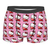 Custom Male Cool Hello Kitty Men Underwear Boxer Briefs Soft Shorts Panties Underpants