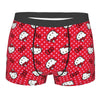 Custom Male Cool Hello Kitty Men Underwear Boxer Briefs Soft Shorts Panties Underpants