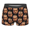 Custom Funny Kanye West Meme Boxer Shorts For Men 3D Print Sexy POP Rapper Underwear Panties Briefs Soft Underpants