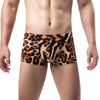 Sexy Men's Boxers Underwear Leopard Pattern Low Waist Soft Boxershorts Men Lingerie Underpants