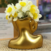 Resin Vase Gold White Black Human Body Shaping Art Flower Planter Personalized And Creative Home Decoration Handicrafts Ornament