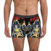 Judas Priest Accessories British Steel Firepower Men Boxer Briefs Breathable Underwear Top Quality Print Shorts Birthday Gifts