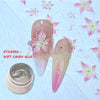 5D Sticker Lily Flower Nail Decals Jelly Nail Art Decorations Acrylic Adhesive Gel Sliders Summer Stickers Manicure Accessories