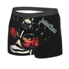 Judas Priest Accessories British Steel Firepower Men Boxer Briefs Breathable Underwear Top Quality Print Shorts Birthday Gifts
