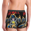 Judas Priest Accessories British Steel Firepower Men Boxer Briefs Breathable Underwear Top Quality Print Shorts Birthday Gifts