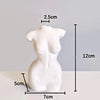 Resin Female Body Vase Resin Plants Pot Women Statues Desktop Ornament Decor