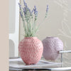 Modern Ceramic Strawberry Shape Vase Creative Ins Style Flower Insertion Device Desktop Decoration Crafts Room Home Decor