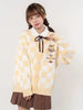 Sanrio Y2k Cinnamoroll Kawaii Cardigan Women Kuromi Melody Korean Fashion Sweater Female Preppy Style Long Knit Top Clothes 2023