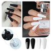 FZANEST Custom Nail Supplies Nails Gels Nail Polish Oem Logo Super White Colors Gel Polish Own Brand Super Black Beauty Products