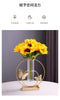 Home fake flower decorations, living room desktop, artificial flower arrangement, dining table,  vase ornaments, decorations.