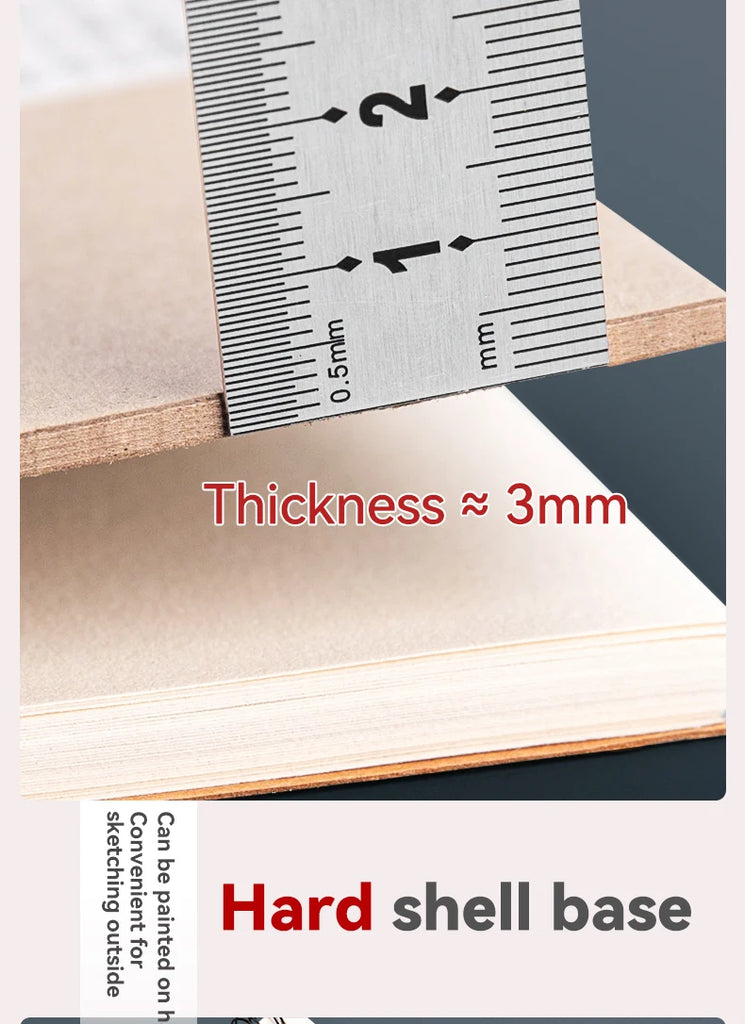 1Pc Professional Sketchbook Thicked Drawing Paper A4/A5/16K/32K Artist Graffiti Painting Notebook For Students Art Supplies Book