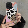 Leopard Pattern Phone Case For iPhone 11 12 13 14 15 16 Pro Max 14 15 Plus X XR XS Max 12 13 Mini 7 8 Plus Shockproof Soft Cover