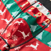 1/3PC Christmas Underwear Print Breathable Mens Gingerbread Man Casual Sports Boxers Four Corner Shorts Christmas Gifts