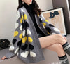 Loose and Lazy Sweater Coat Women's Autumn and Winter Thickened 2023 New Korean Version Versatile Long Knitted Cardigan