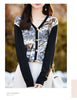 Spring and Autumn New Wool Sweater Female V-neck Mulberry Silk Coat Sweater Female Loose Top Female Knitted Cardigan