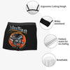 Judas Priest Accessories British Steel Firepower Men Boxer Briefs Breathable Underwear Top Quality Print Shorts Birthday Gifts