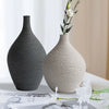 Simple Ceramic Vase Decoration for Home Nordic Luxury Narrow Mouth Flower Pot Living Room Interior Office Desktop Decor Gift