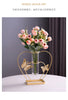 Home fake flower decorations, living room desktop, artificial flower arrangement, dining table,  vase ornaments, decorations.