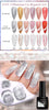 LILYCUTE 7ML Rose Gold Foils Effect Platinum Cat Magnetic Gel Nail Polish Silver Moonlight for Fall Winter Manicure Nail Art Gel