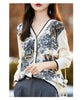 Spring and Autumn New Wool Sweater Female V-neck Mulberry Silk Coat Sweater Female Loose Top Female Knitted Cardigan