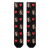 Custom Boxers Men Women Personalised Boxers With Face On Underwear Heart Socks Valentine's Day Gifts For Boyfriend/Husband