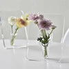 Nordic ins creative art photo frame vase hydroponic flower arrangement acrylic advanced feeling office B&B decoration