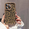 Leopard Print Pattern Phone Case For iPhone 11 12 13 14 15 16 Pro Max X XR XS Max 7 8 Shockproof Silicone Soft TPU Back Cover