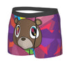 Custom Funny Kanye West Meme Boxer Shorts For Men 3D Print Sexy POP Rapper Underwear Panties Briefs Soft Underpants