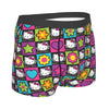 Custom Male Cool Hello Kitty Men Underwear Boxer Briefs Soft Shorts Panties Underpants